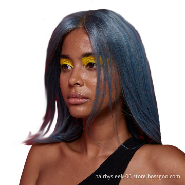 Rebecca Fashion new colorful straight weave 8 to 28inches virgin straight hair bundles with closure wholesale 100 human hair